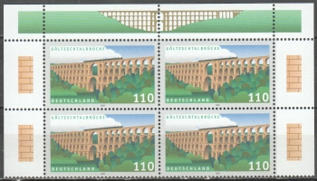 BRD 2082 Viererblock ** - 1999